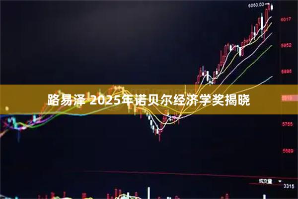 路易泽 2025年诺贝尔经济学奖揭晓