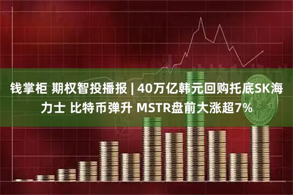 钱掌柜 期权智投播报 | 40万亿韩元回购托底SK海力士 比特币弹升 MSTR盘前大涨超7%
